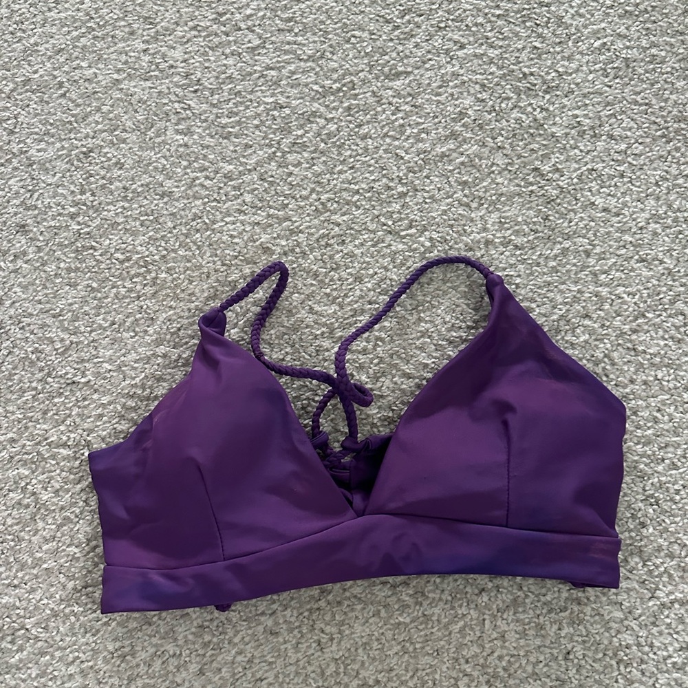 Zaful Deep Purple Swim top